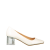 Pantofi dama cu toc albi din piele ecologica Stom, 2 - Kalapod.net